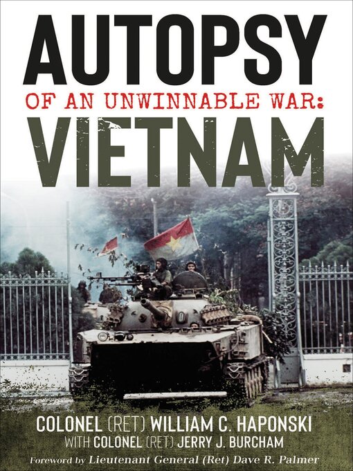 Title details for Autopsy of an Unwinnable War by William C. Haponski - Available